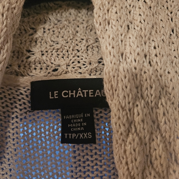 Knitted ivory colour cardigan - Picture 3 of 7